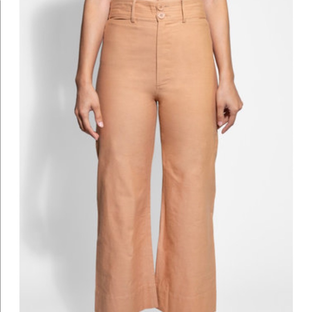 Tan Apiece Apart Merida Pant Size 6